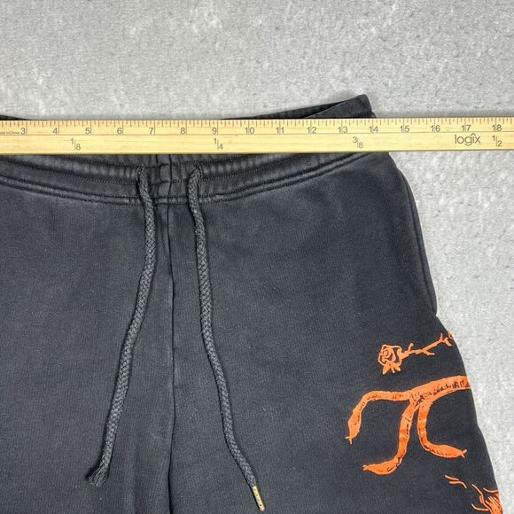 I AM GIA Astrea Graphic Joggers 100% Cotton Women’s Size Medium Black - Picture 3 of 10